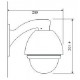 Mini-Dome PTZ, 500 TVL 10x Zoom D662