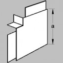 Angle plat pour canal Tehalit 20 x 35 mm