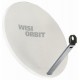 Parabole alu Wisi OA36G Gris clair diamètre 60cm