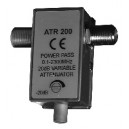 Atténuateur réglable Triax, 0-20dB, connecteurs F, ATR 200