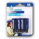 Piles rechargeables NiMH-2500mAh